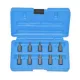 Conjunto extrator de parafuso multi-spline 10PC