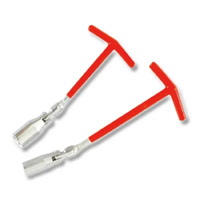 Chave de soquete para vela de ignição com cabo em T
